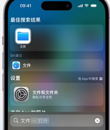 二连浩特apple维修中心分享iPhone文件应用中存储和找到下载文件 