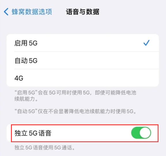 二连浩特苹果14维修分享iPhone 14 Pro如何开启VoNR 