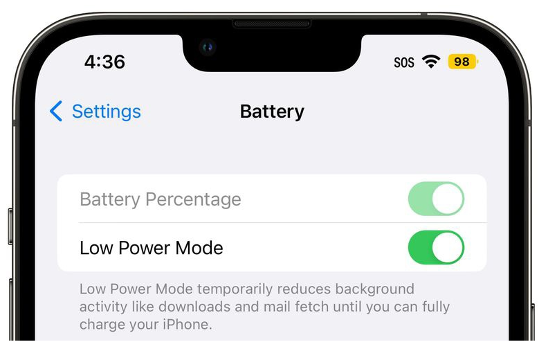 二连浩特苹果手机维修分享iOS 16 Beta 6电池百分比显示和Beta 5有什么不同 
