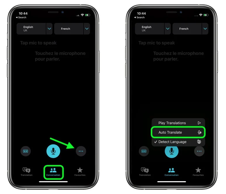 二连浩特苹果手机维修分享iOS 15 “翻译” App 新改进 